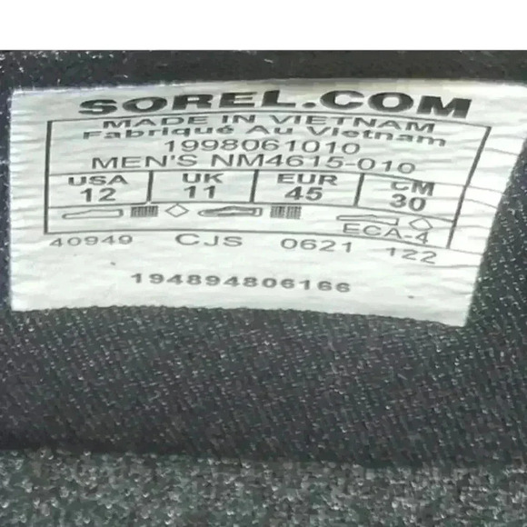 Sorel Explorer Blitz Stride Lace Sneaker Men\'s Size 12 Multicolor Shoes main image 9